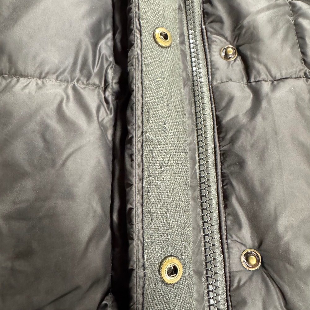 The North Face Metropolis Parka Womens XL Dark Olive Green Down Puffer Coat - Picture 12 of 15